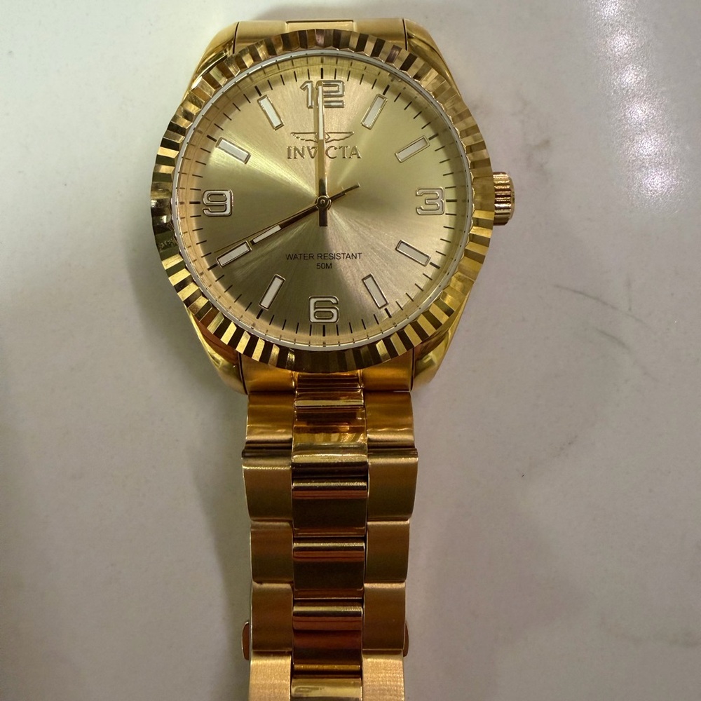 Invicta Gold watch